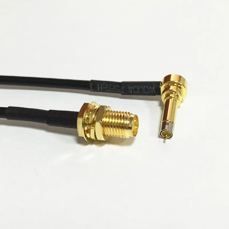 Новая женская гайка гнездо провод для беспроводного модема SMA к прямоугольному