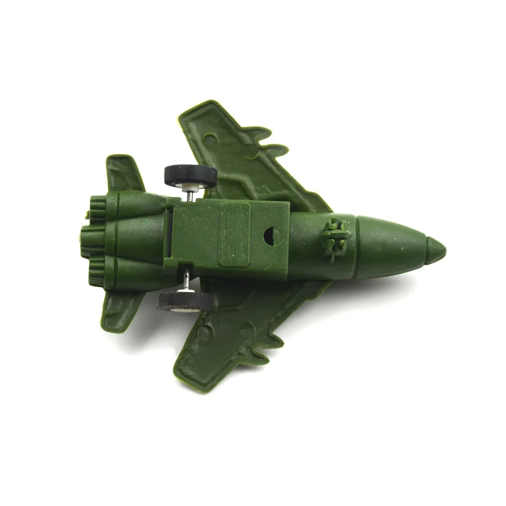 

2018 Newest 1pcs Military Plane Pull Back Toy Mini Aircraft Models Toys Force Fighter Airplane Toy Children Education Toy