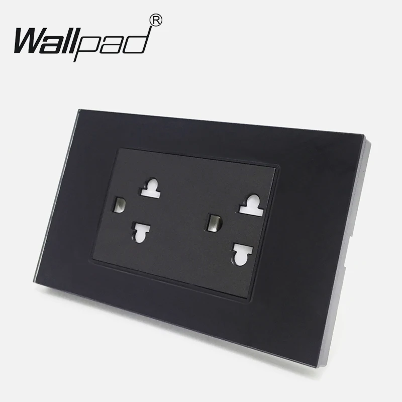Роскошная настенная розетка Wallpad 120 мм * 72 15 А Австралийская и Новая Зеландия