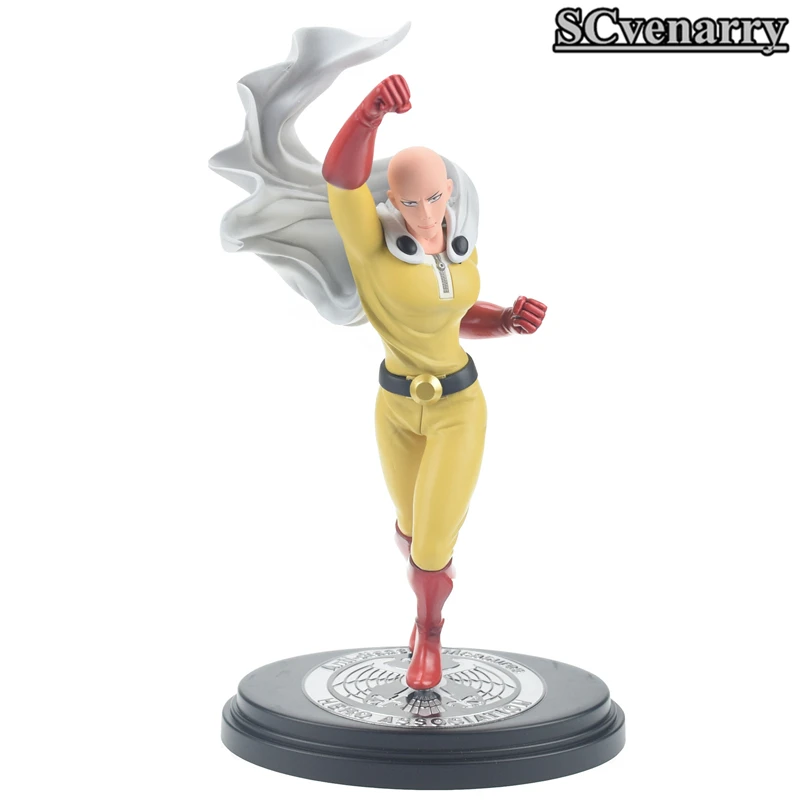 Аниме ONE PUNCH MAN фигурка САЙТАМА сенсей один удар человек лицо изменение ПВХ
