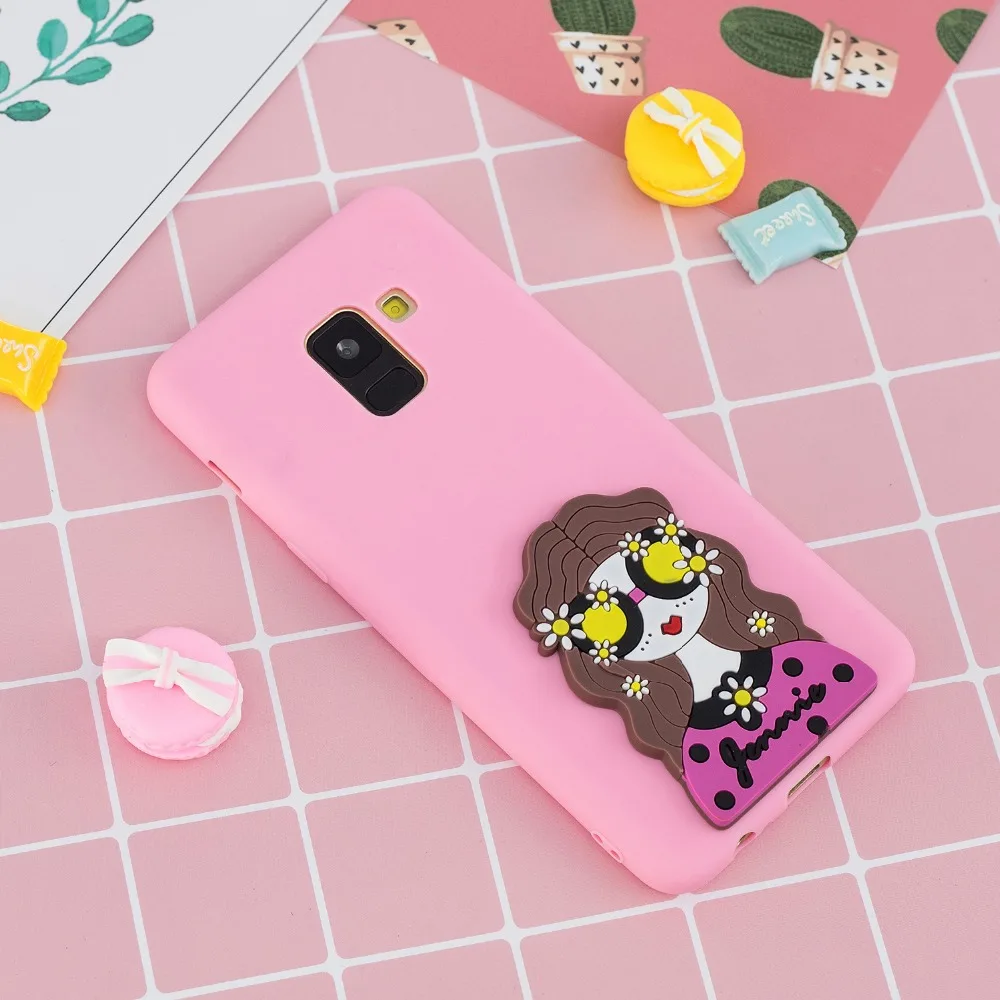 Мягкий силиконовый чехол из ТПУ для Samsung Galaxy J4 J6 A6 A8 Plus A9 A7 2018|Бамперы| |