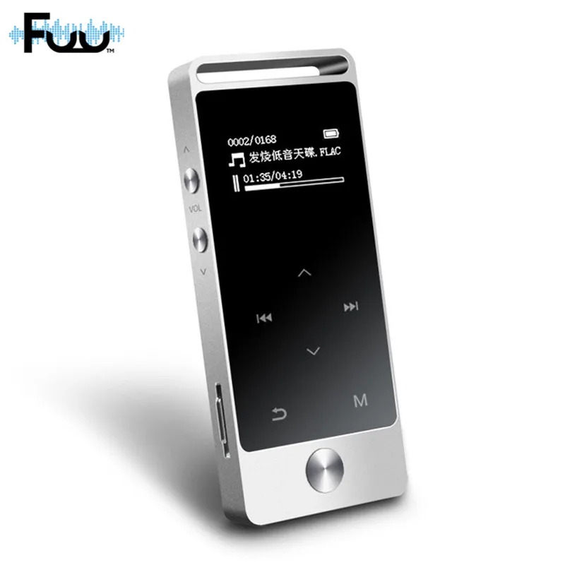 FUU оригинальный 8 ГБ MP3 музыкальный плеер HiFi Звук сенсорный экран без потерь