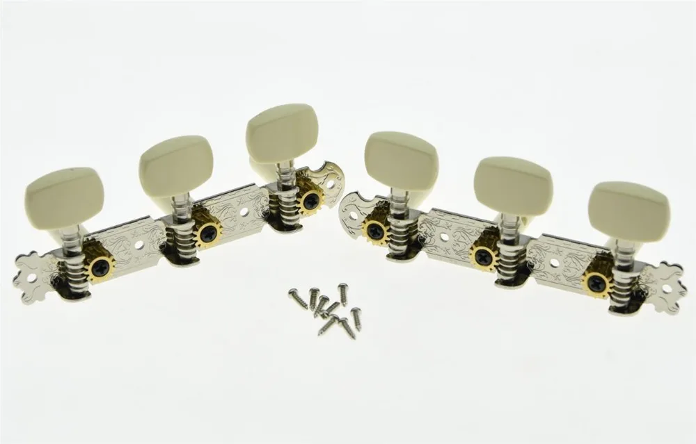 

KAISH Nickel Short Spec Classical Guitar Tuners Classic Tuning Keys Machine Heads