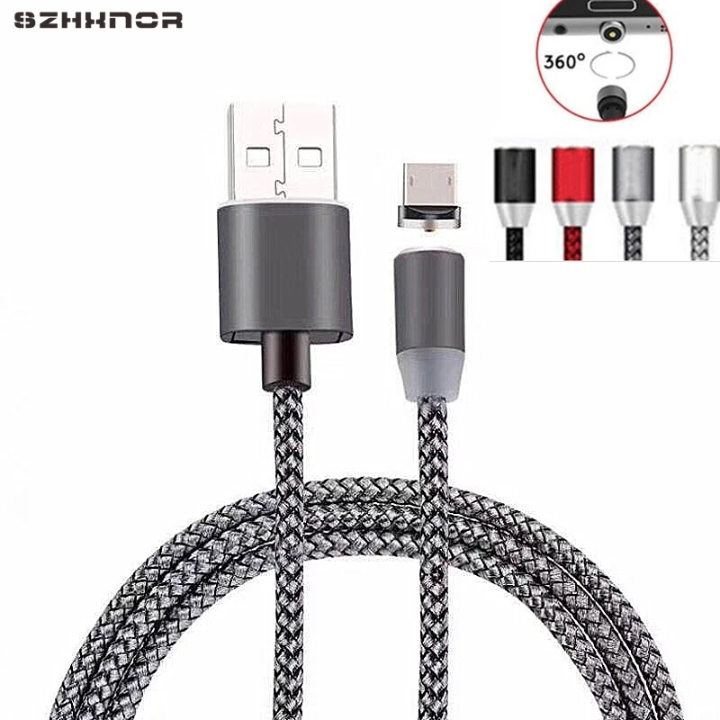 Магнитный Micro USB кабель для samsung a7 зарядный USB C кабель Магнитный зарядный Шнур для iphone 7 X XR huawei p30 pro 20 lite