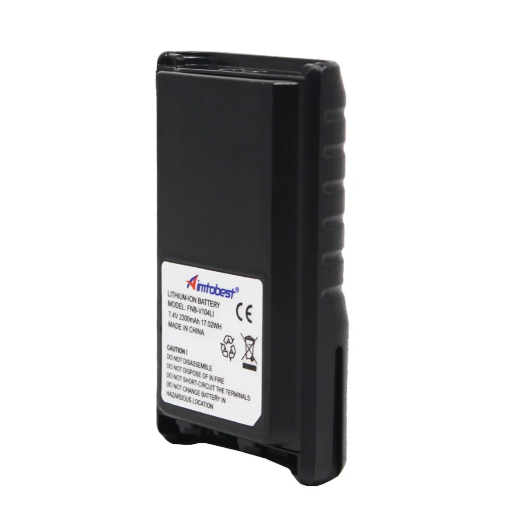Vertex FNB-V104LI FNB-V104 2300 мА/ч, литий-ионный аккумулятор для Vertex VX-230 VX-231 VX-234 VX-228 высокой емкости FNB-V103 FNB-V104LIA