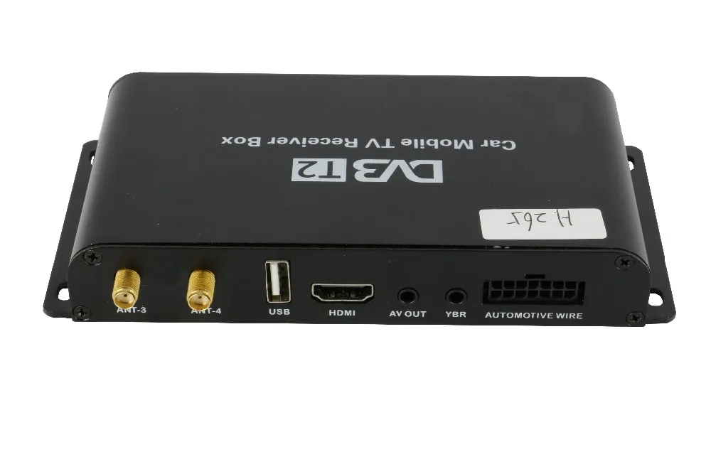Автомобиль DVB T2 (4 антенны) цифровой ТВ приемник box место для автомобиля