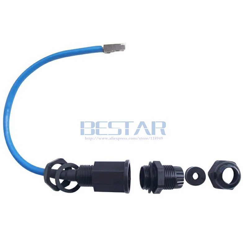 CAT6 CAT 6E водонепроницаемый соединитель RJ45 Ethernet LAN RJ 45 AP открытый сетевой мост M20