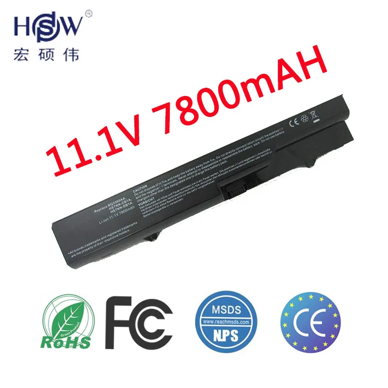 HSW 7800 мАч аккумулятор для ноутбука HP 420 425 4320 т 620 625 ProBook s 4321 S 4325 4326 4420 4421 4425 4520 4525 PH09