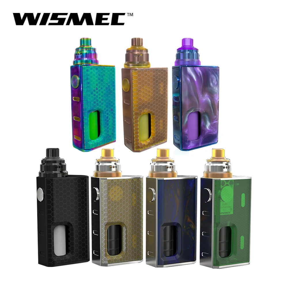 США склад оригинальный Wismec LUXOTIC BF комплект 7 5 мл макс Выход 100 Вт мод с Tobhino RDA бак