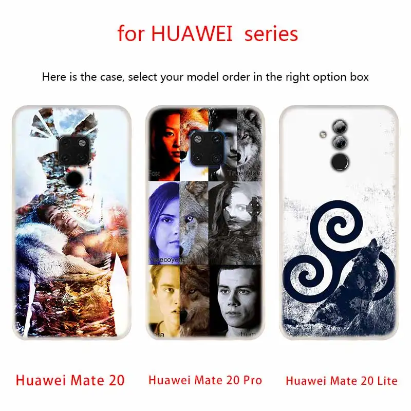 Мягкий силиконовый чехол для Huawei Mate 30 20 10 Lite Pro 20X S Y9 2018 2019 NOVA 3 3i 4 черный Дерек Хейл