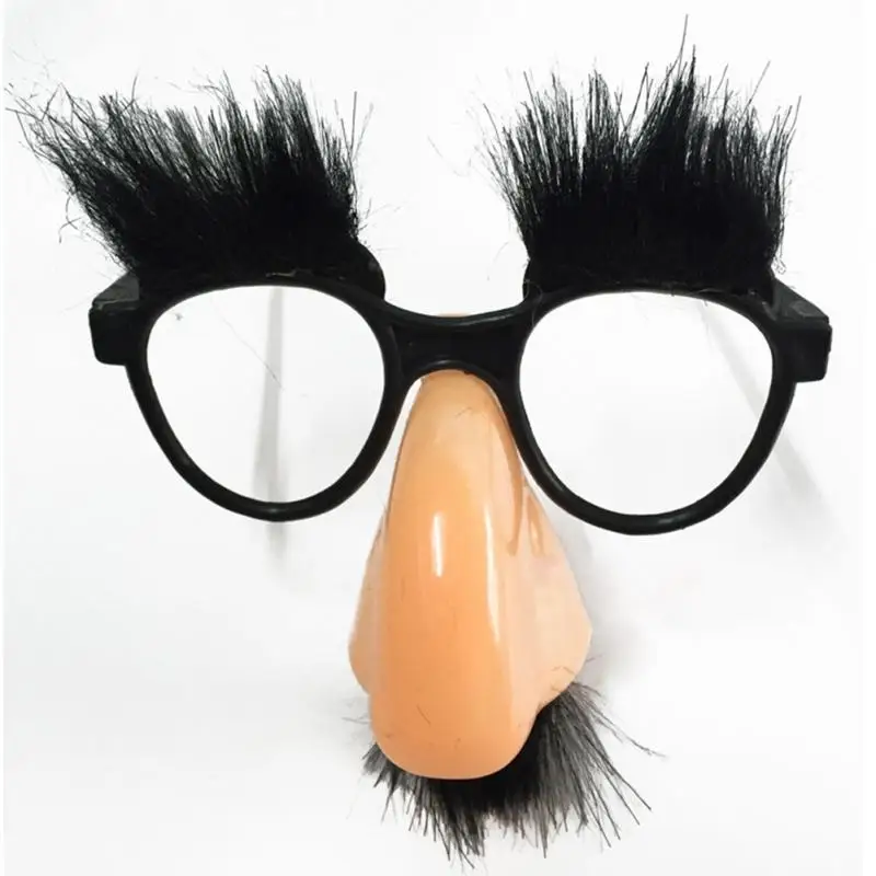 

Black Funny Glasses Halloween Party DIY Decorative Eyebrow Nose With Mustache Costume Party Glasses Day Props