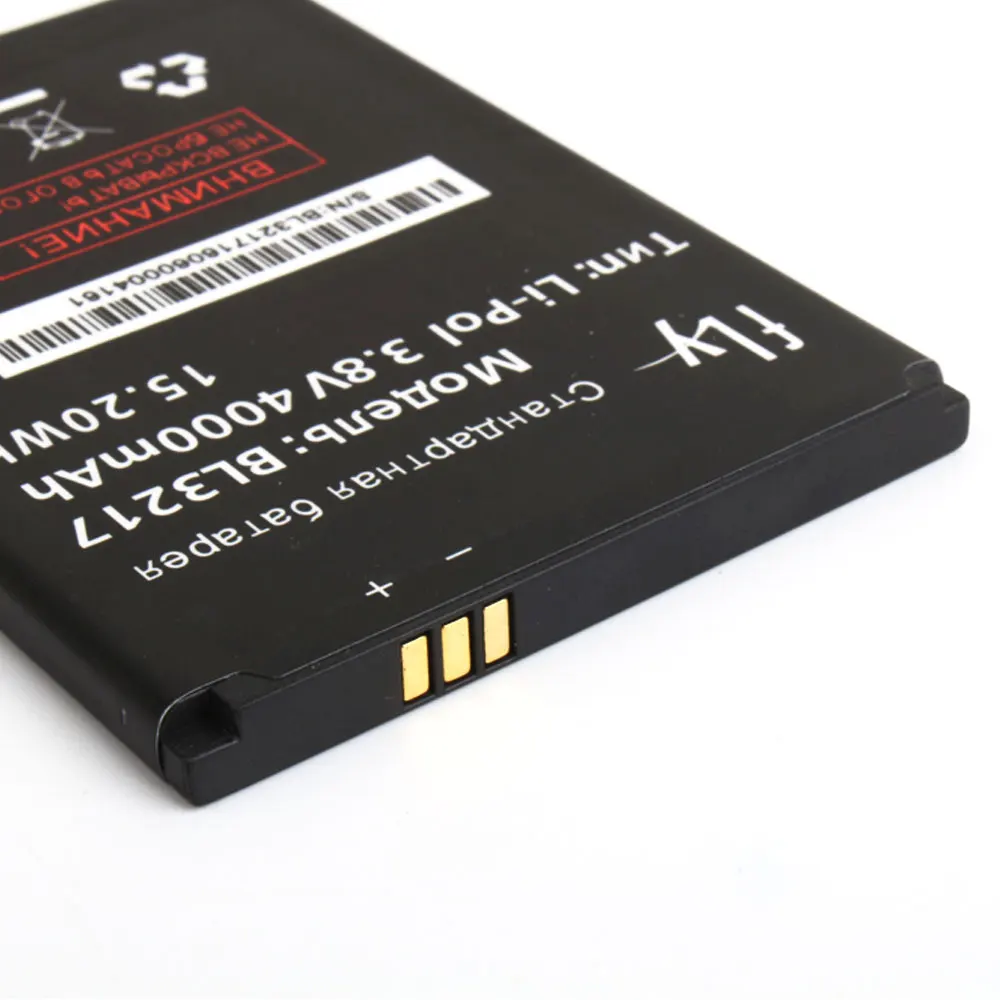 

Fly BL3217 Battery 4000mAh Power Bank Bateria Original Replacement For Fly BL3217 MobilePhone Accessories