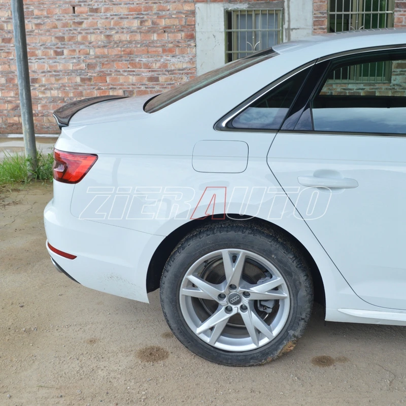 Задний спойлер из углеродного волокна для Audi A4 B9 2017 C Style Wing|carbon fiber rear spoiler|rear spoilerfor