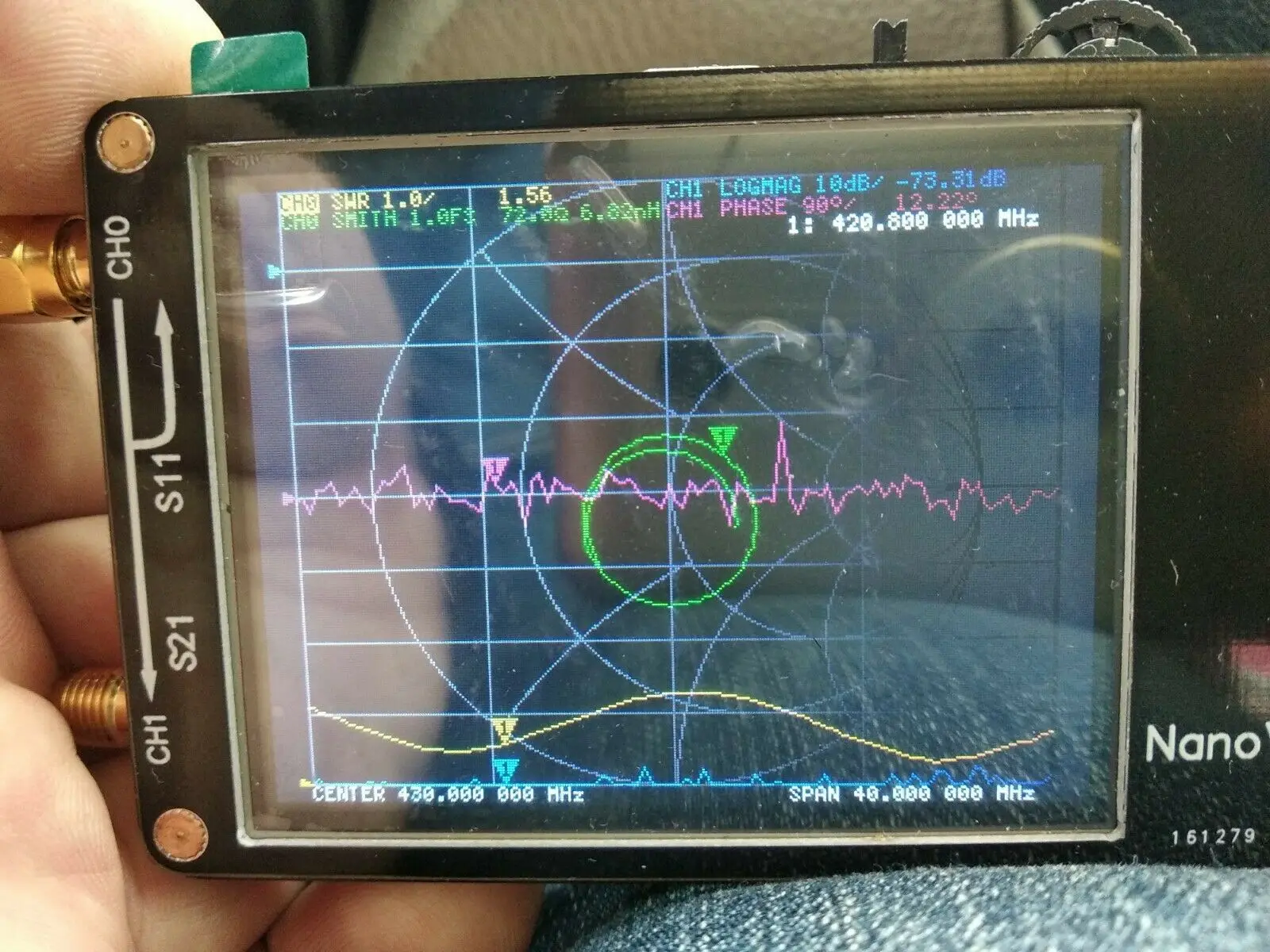 lcd NanoVNA векторный сетевой анализатор MF HF VHF UHF антенный анализатор стоящая волна встроенный аккумулятор