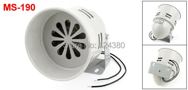 Звуковая сирена двигателя в переменного тока дБ звуковой сигнал авиарейда MS 290|horn