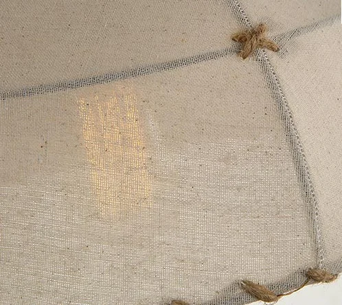 Железные подвесные светильники в стиле лофт и тёплый рустикальный материал