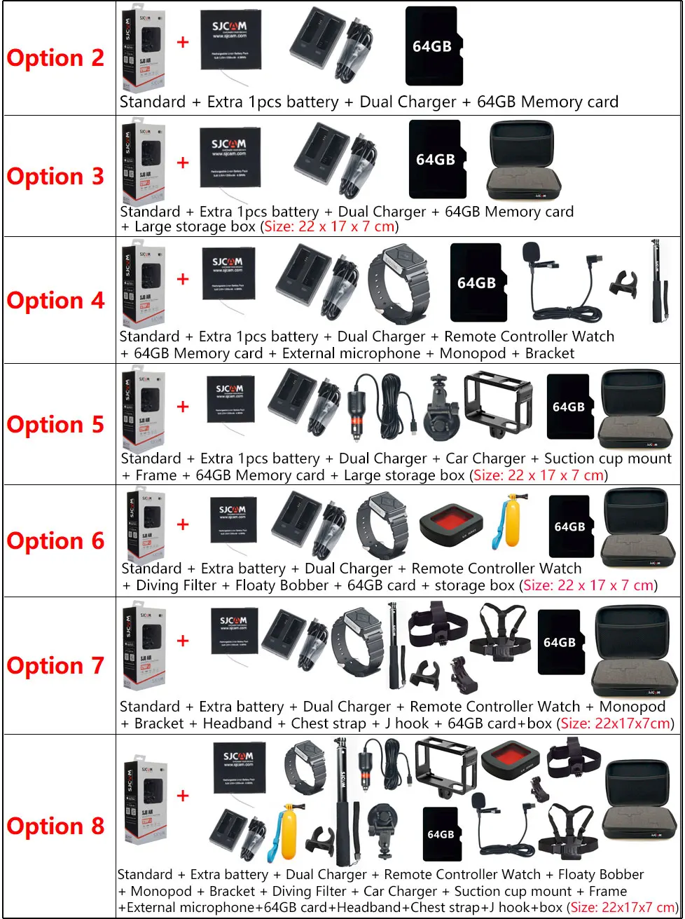 SJCAM SJ8 воздушная экшн-камера, Wi-Fi, удаленная камера на шлем, Ультра HD 1296P 30FPS, экстремальные виды спорта, DV Водонепроницаемая камера