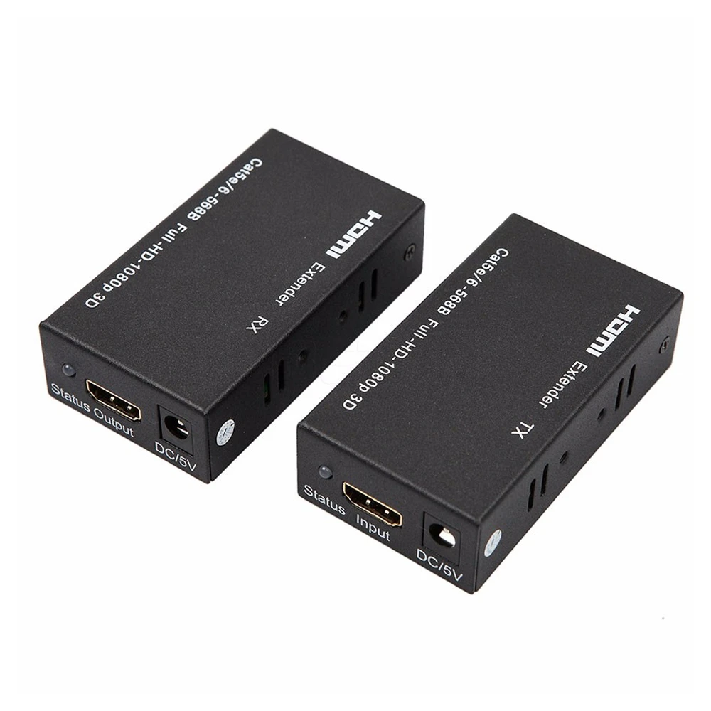 60 м HDMI удлинитель для одного кабеля Cat 6 UTP передатчик приемник ИК с кабелем RJ45 UTP|hdmi