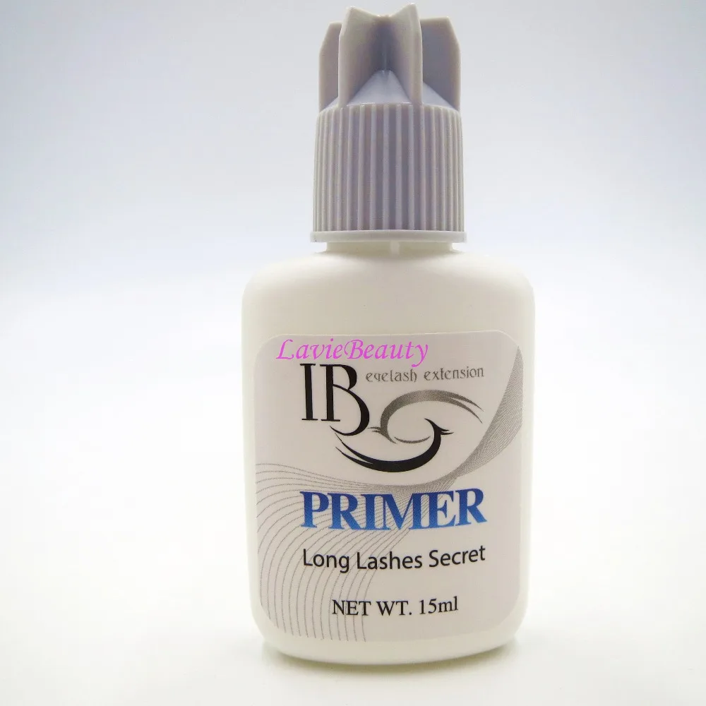free shipping 5 bottles ibeauty Eyelash Extensions clear Primer for Eyelash Application From South Korea 15ml/bottle