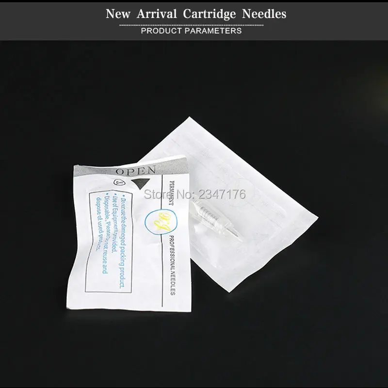 Игла для татуажа 10 шт. # 1RL иглы татуировки подводка глаз бровей губ микро игла