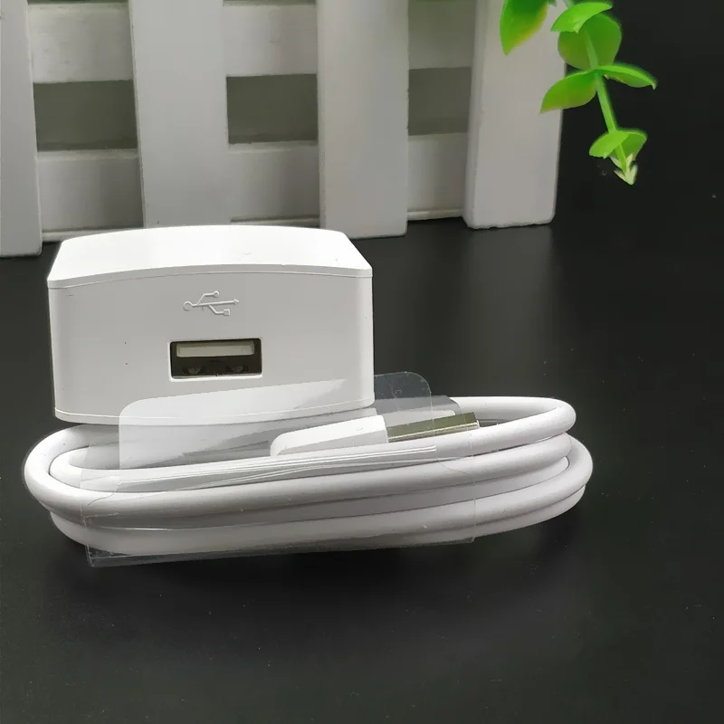 Оригинальное зарядное устройство hawei P9 Lite 5 В/2 А USB адаптер для зарядки и кабель