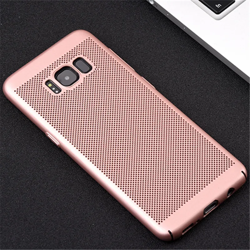 Роскошный Жесткий Пластиковый матовый чехол для Samsung Galaxy S8 S7 Edge жесткий с