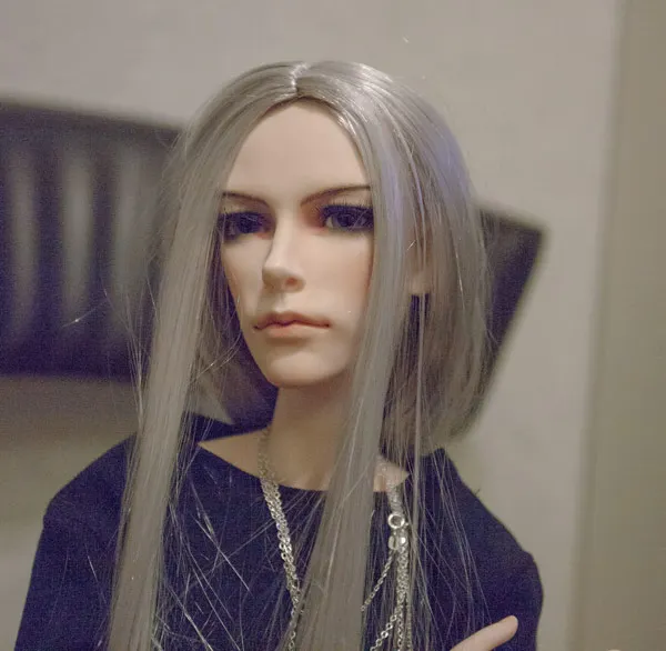 1/3 BJD парик волосы супер кукла Bjd парик Модный Стиль Кукла вьющиеся мохер волосы парик