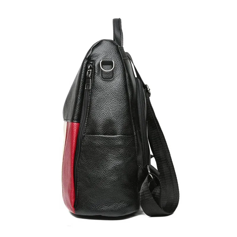 Мода Рюкзак Женщины серпантин PU женщин сумка mochilas mujer 2018 sac dos femme школьные сумки