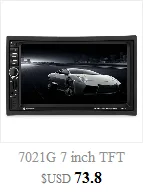 Универсальный Автомобильный мультимедийный плеер, Авторадио 7021G 7," HD 2 Din, автомобильный стерео MP5/WMA плеер, gps навигация, громкая связь, fm-передатчик