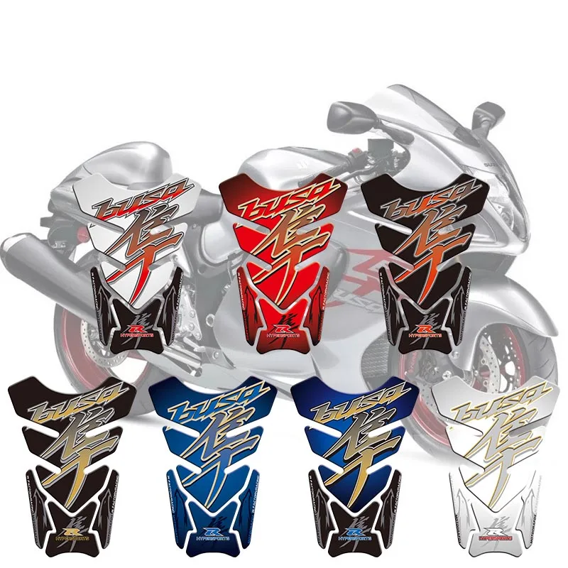 

Motorcycle 3D Sticker Decal Emblem Protection Tank Pad For Suzuki Hayabusa GSX1300R
