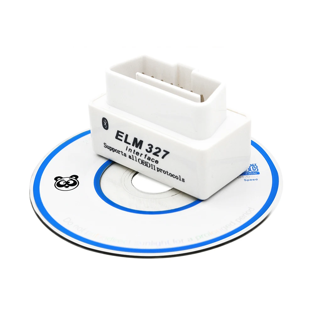 ELM327 V2.1 Мини OBDII Bluetooth интерфейс диагностический сканер инструмент OBD2 с CD