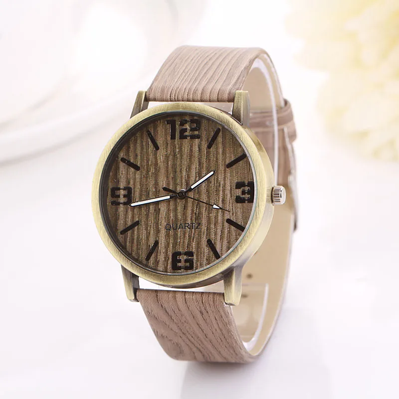 2018 Montre Femme женские часы с арабскими цифрами из искусственной кожи аналоговые