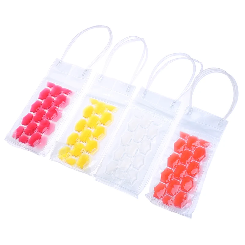 2019 New Arrival Wine Bottle Freezer Bag Chilling Cooler Ice Beer Cooling Gel Holder Carrier Portable liquor ice-cold Tools |