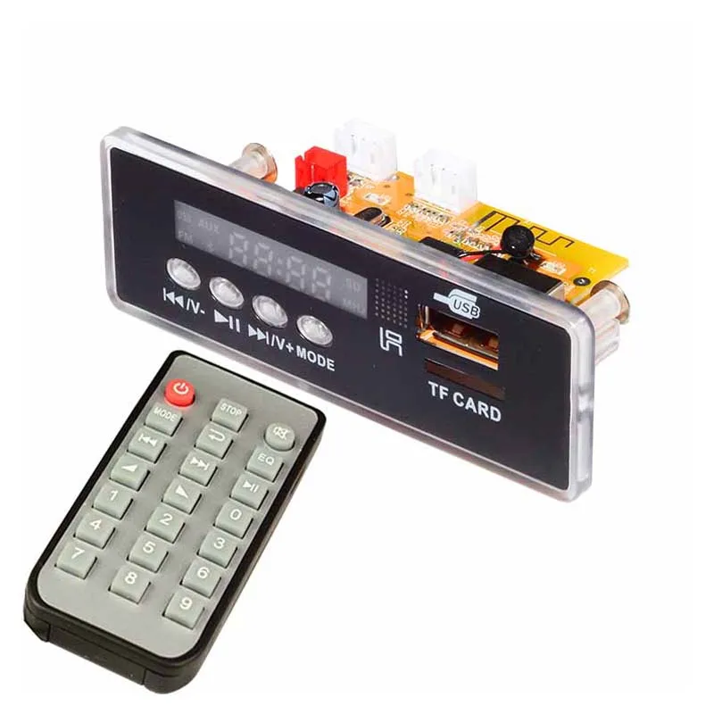 Беспроводной 4 2 Bluetooth приемник аудио APE FLAC MP3 WAV декодер ЦАП синий свет модуль USB TF