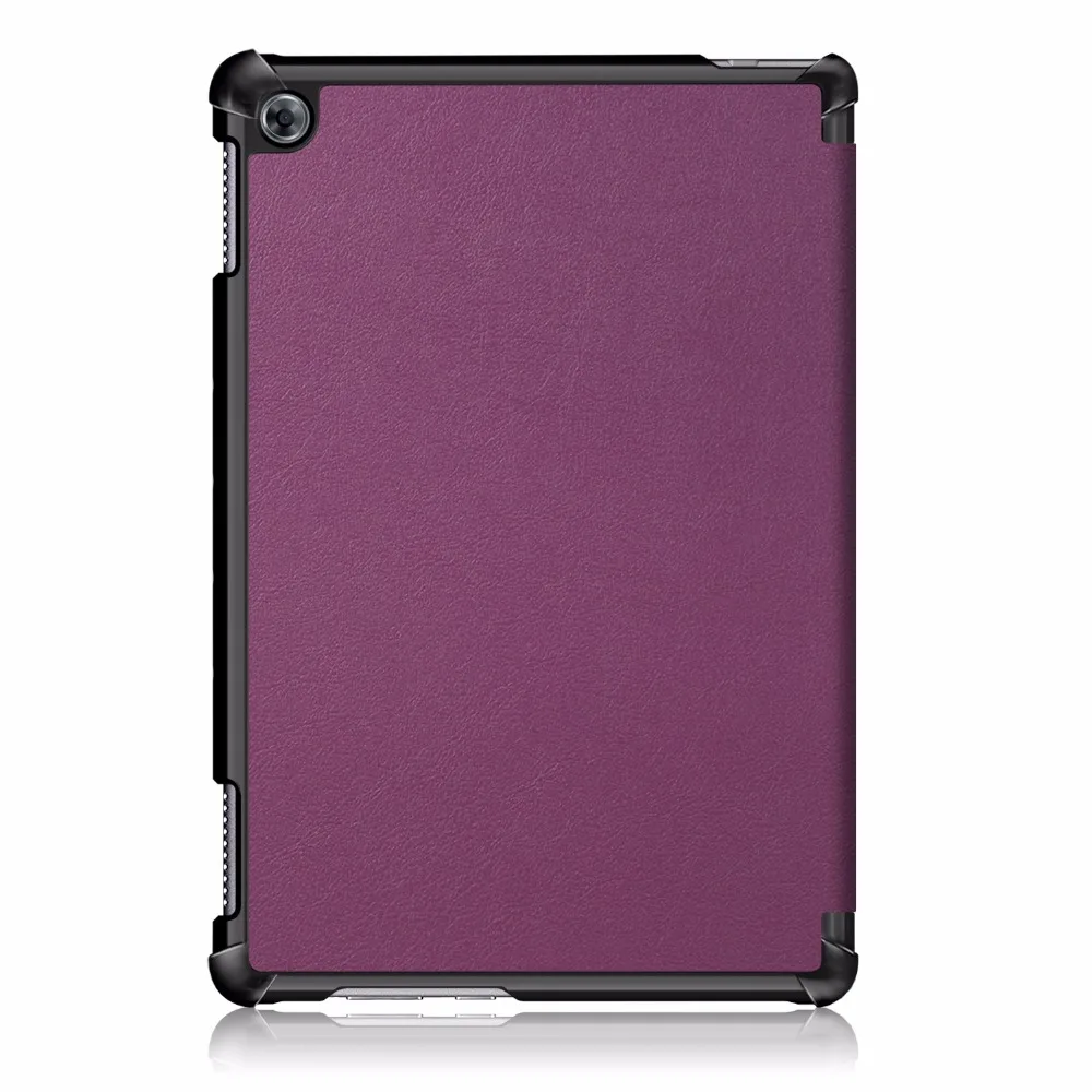 Роспись/однотонные кожаные Magneti Смарт чехол для huawei MediaPad M5 Lite 10 10," BAH2-W09 BAH2-L09 BAH2-W19 принципиально Coque Shell