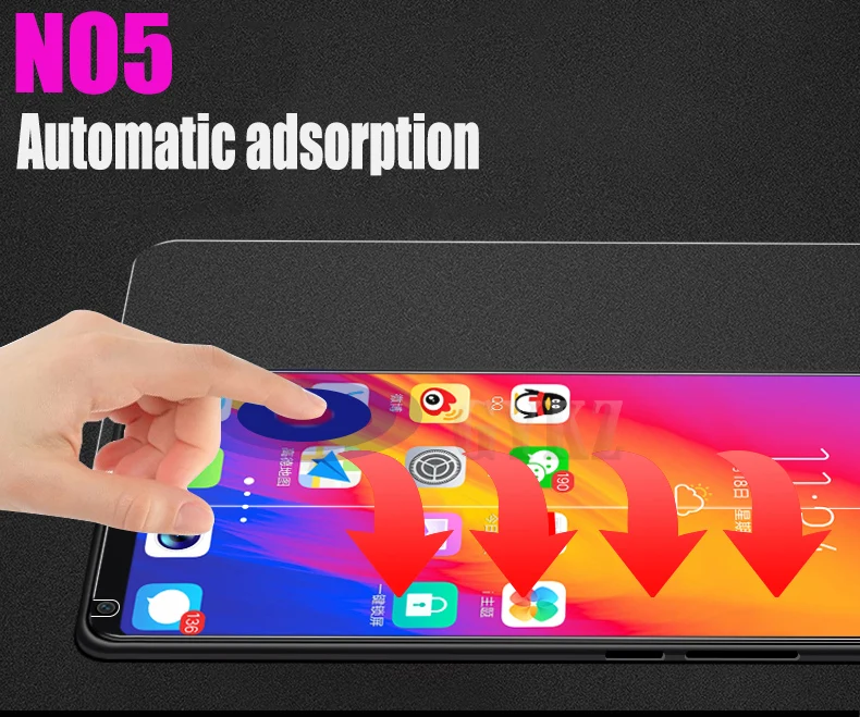 GYKZ2pcs 9 H полный экран из закаленного стекла для Xiaomi mi Mix 2 s mi x 3 mi 8 lite Полное защитное стекло Coverag для Xiao mi Max 2 Max 3