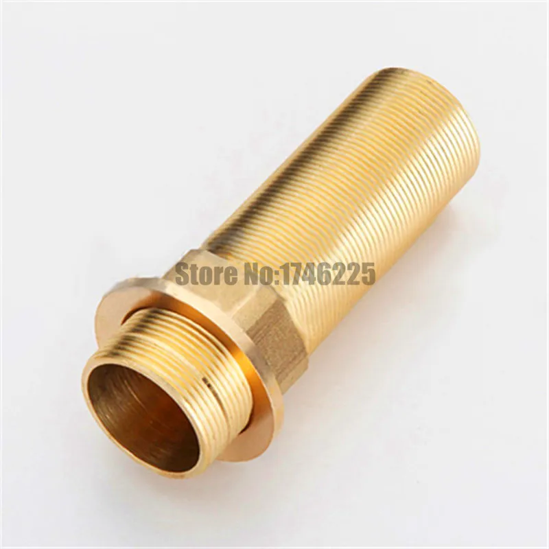 Латунный кран из нержавеющей стали фиксированная стопа уплотненный удлиненный