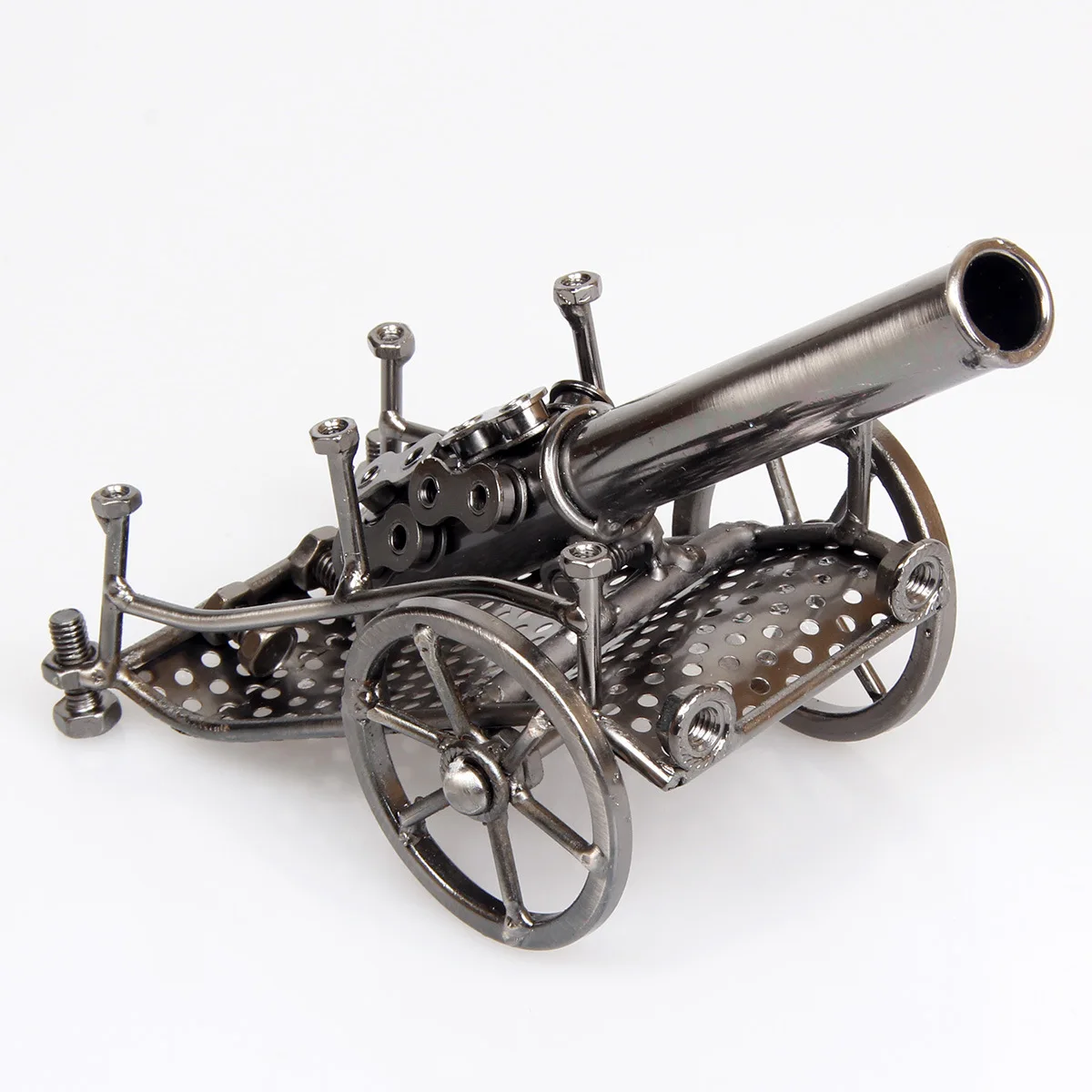 Металлические изделия модель железной пушки Точечные продажи Кованые Железные