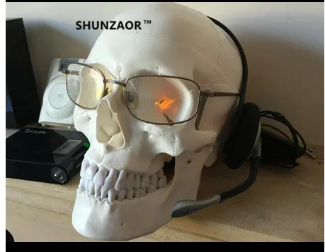 1: 1 Череп модель человеческого скелета кости череп из смолы копия медицинской