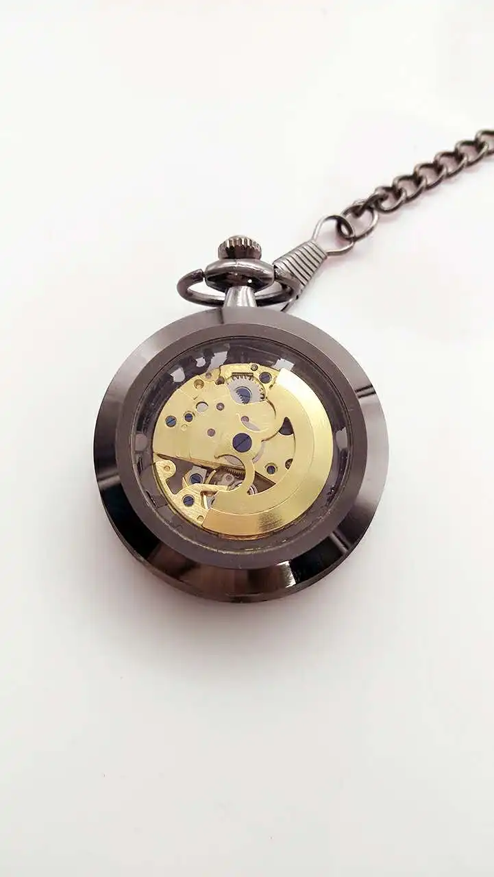 

Fully automatic machine pockey watch luxury Bronze black watches