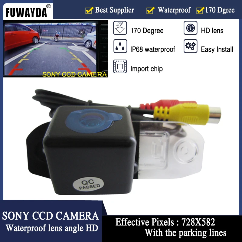 Автомобильная камера заднего вида FUWAYDA бесплатная доставка HD CCD чип для VOLVO S80 S40L