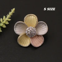 lanyika fashion jewelry great classic graceful flower pin brooch pendant dual use for engagement banquet luxury bridal gift