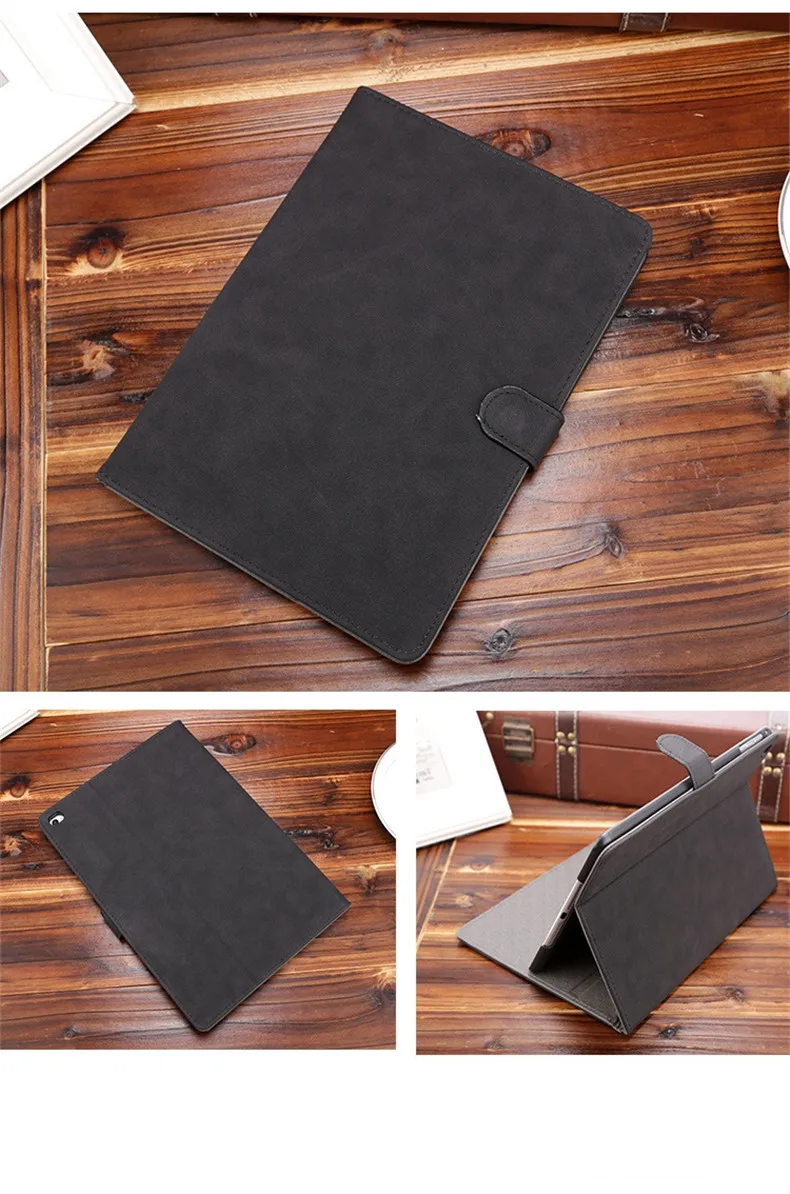 Ретро деловой чехол из ПУ кожи для iPad Air 1 2 Pro 9,7 fundas для Ipad 2 3 4 Mini 1 2 3 4 смарт-чехол для планшетов