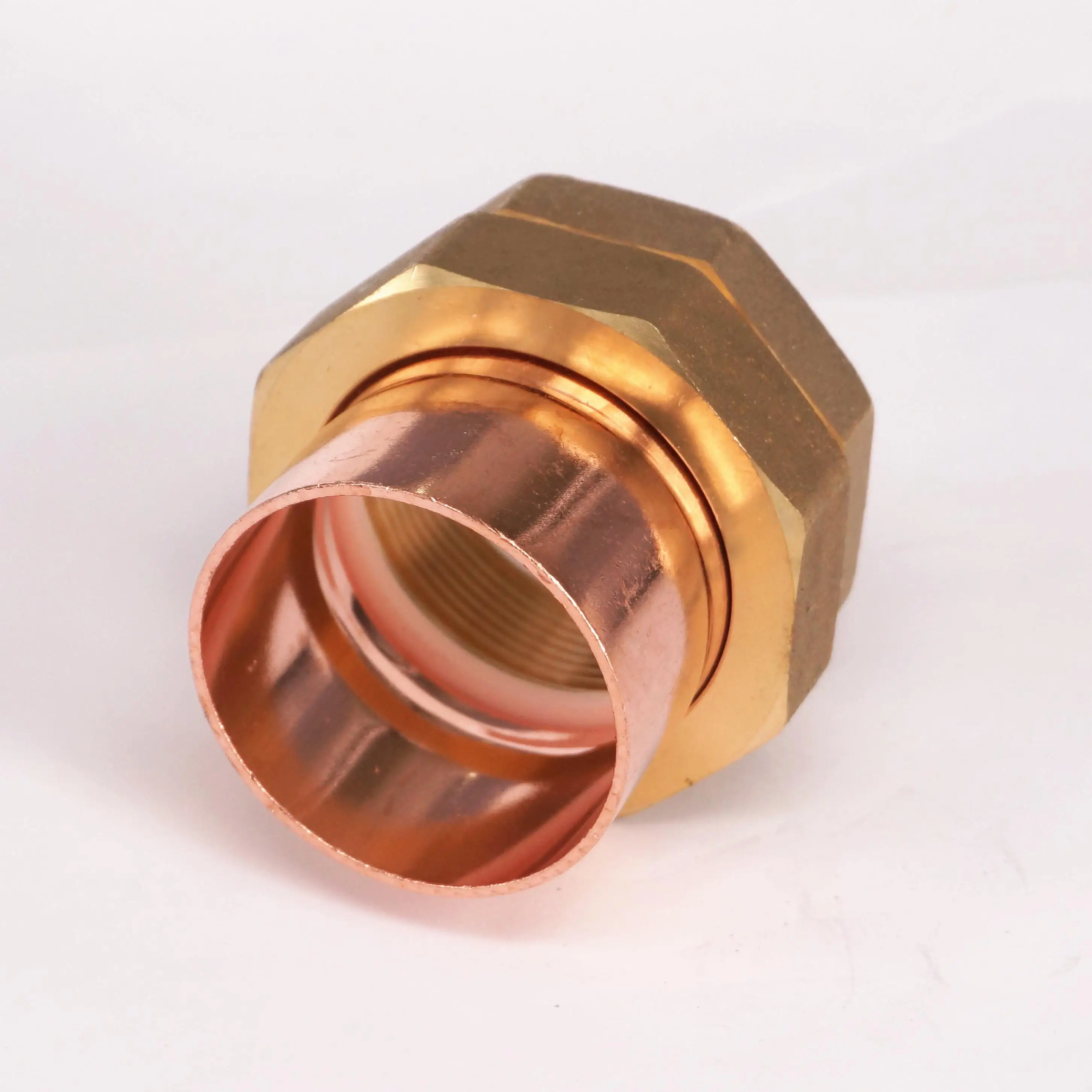 2 &quotBSP Brass Female 54mm I.D медная розетка соединительный переходник для соединения труб
