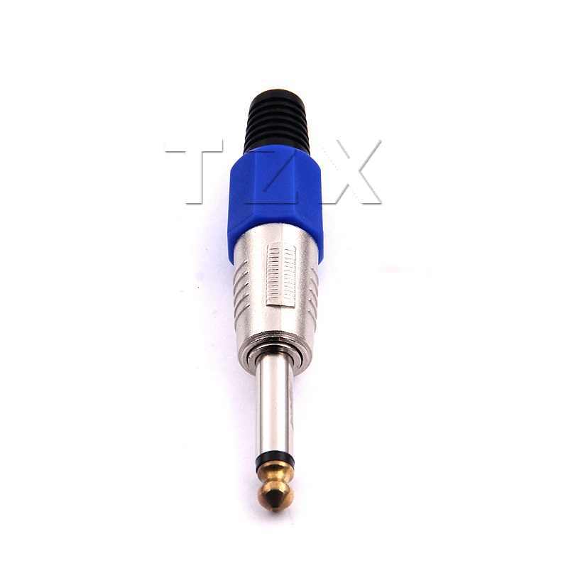 1 шт. 6 35 mono sopomore core разъем для микрофона усилителя мм Разъем 5 аудио jack|audio plug microphone