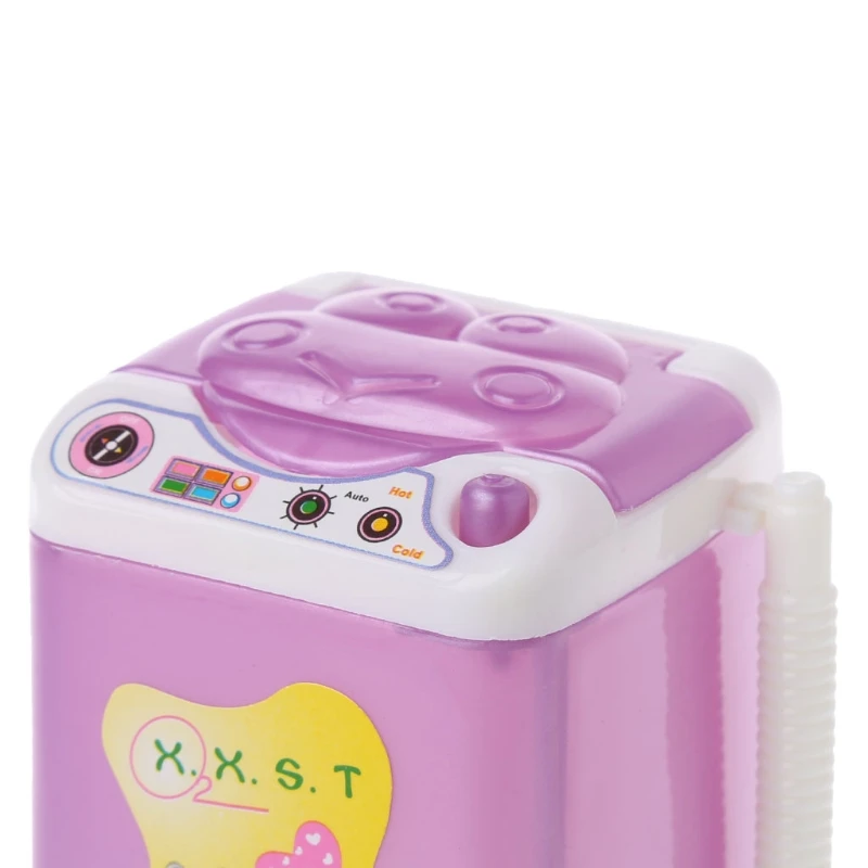 

Free Shipping Doll Accessories Furniture Washing Machine Water dispenser For Barbie Doll House Baby Toys furniture miniatures