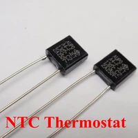 100pcs a0 f 84c 3a 250v degree thermal cutoff rh84 thermal links black square temperature fuse