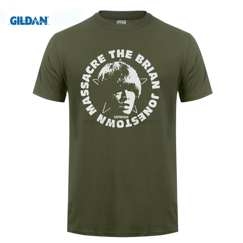 Футболка Brian Jonestown Massacre 'Logo' NEW &amp! Футболки брендовая одежда облегающая с