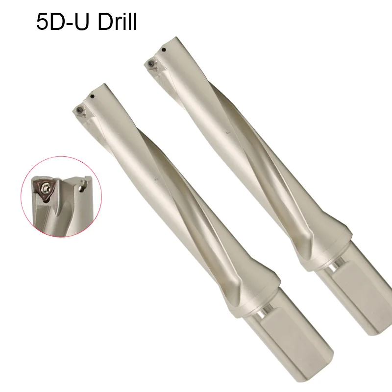 ZD05 инструменты с ЧПУ прецизионные 5D 33 45 мм CNC indexable U сверло твердосплавными