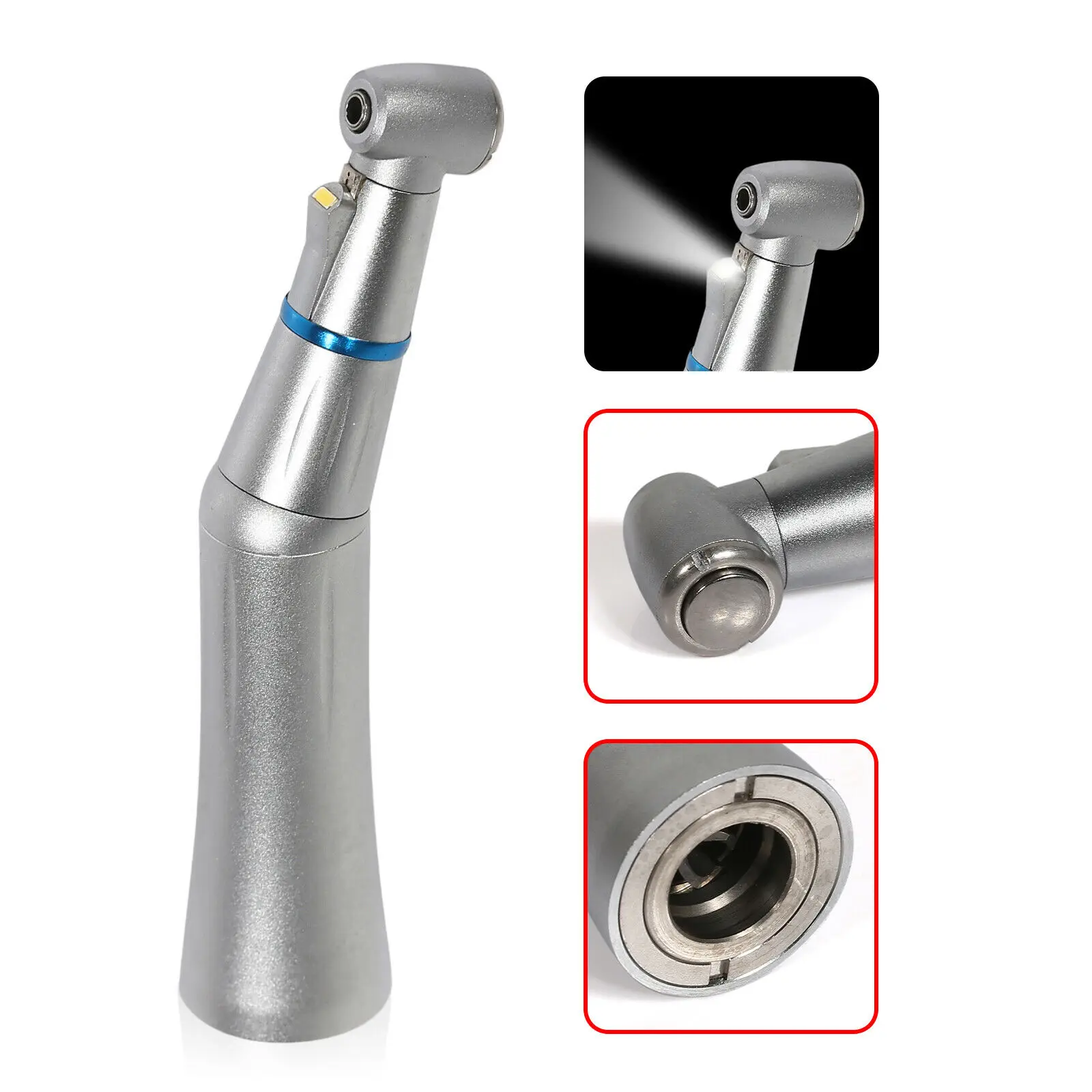 NSK KAVO Style Dental 1:1 волоконно оптический светодиодный внутренний угловой наконечник